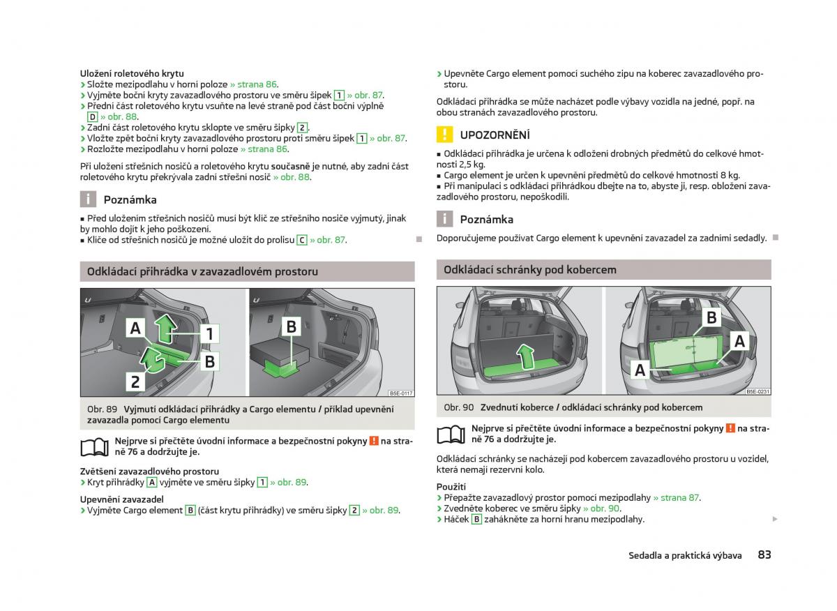 Skoda Octavia III 3 navod k obsludze / page 85