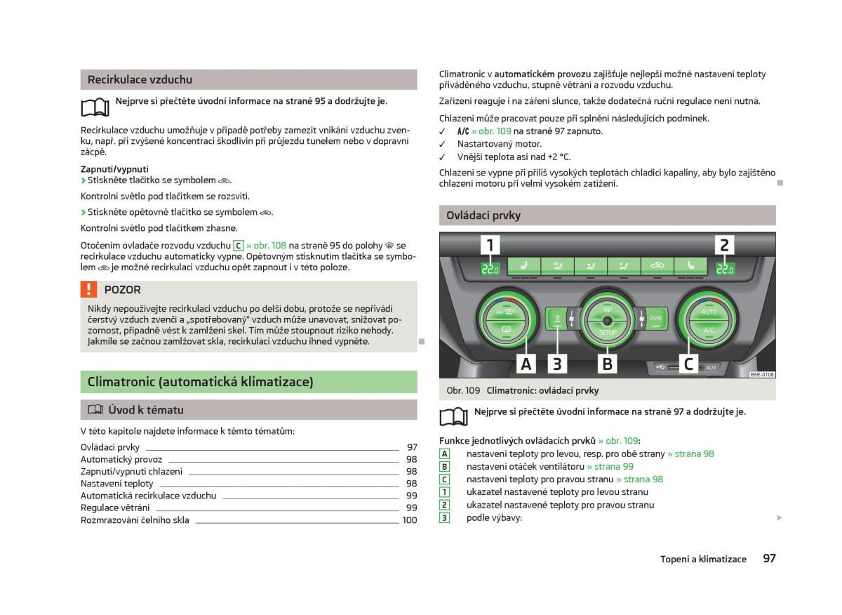 Skoda Octavia III 3 navod k obsludze / page 99