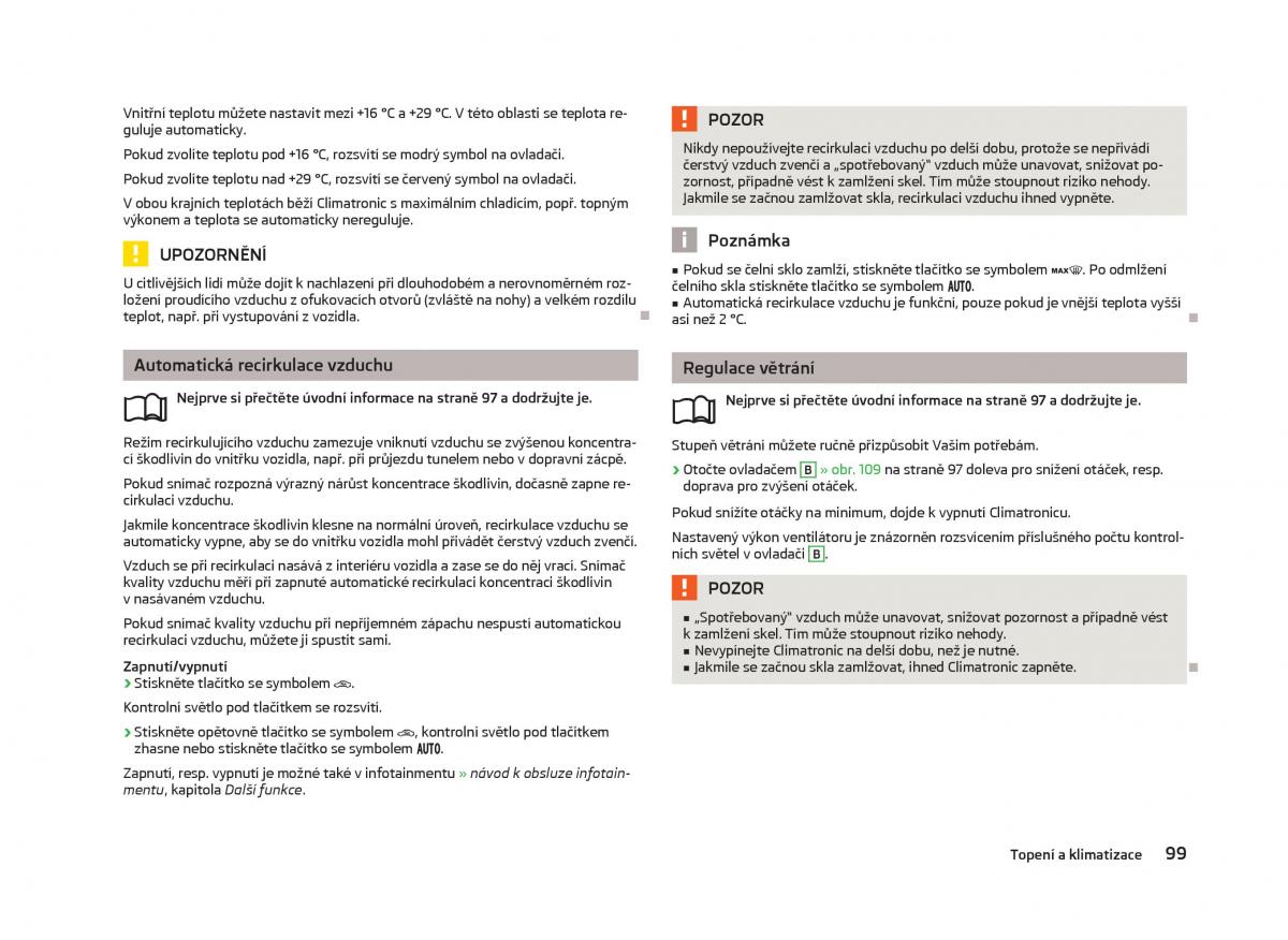 Skoda Octavia III 3 navod k obsludze / page 101