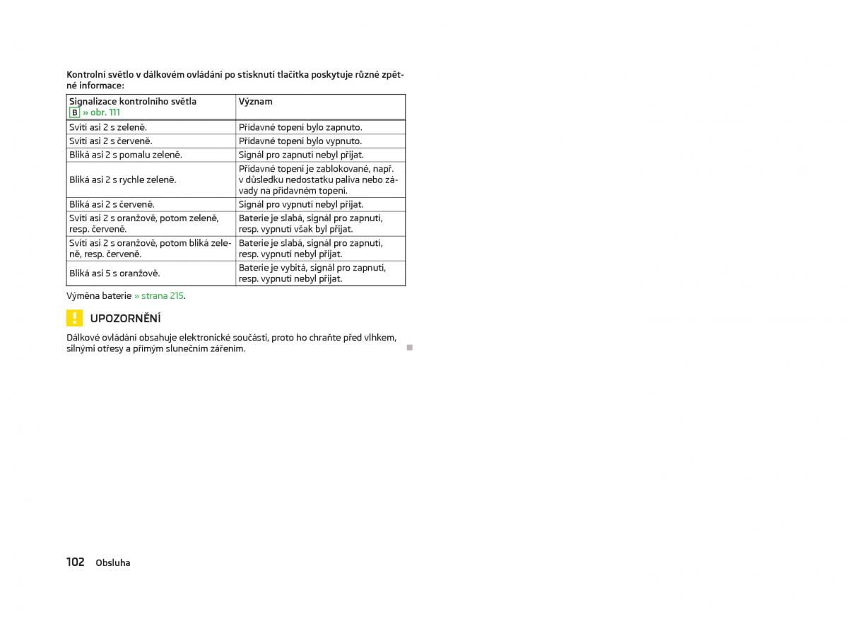 Skoda Octavia III 3 navod k obsludze / page 104