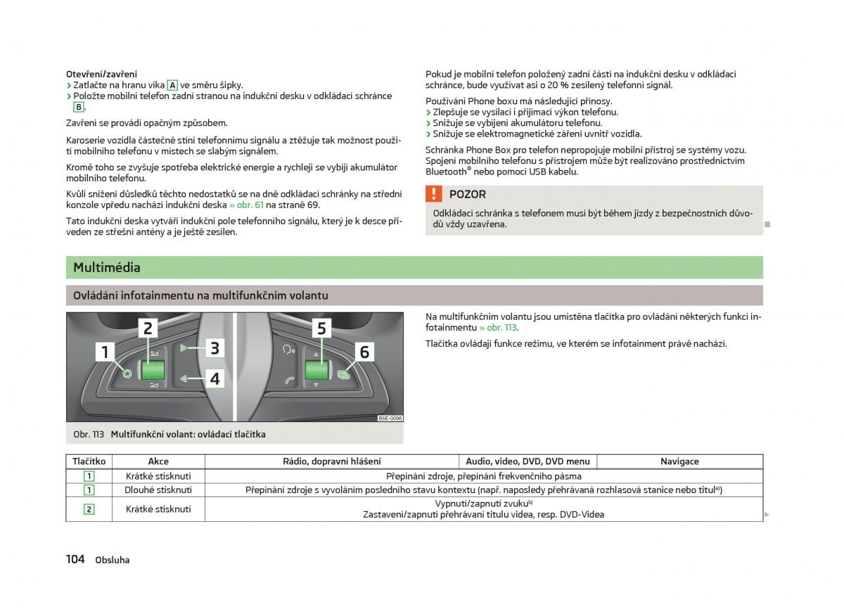 Skoda Octavia III 3 navod k obsludze / page 106