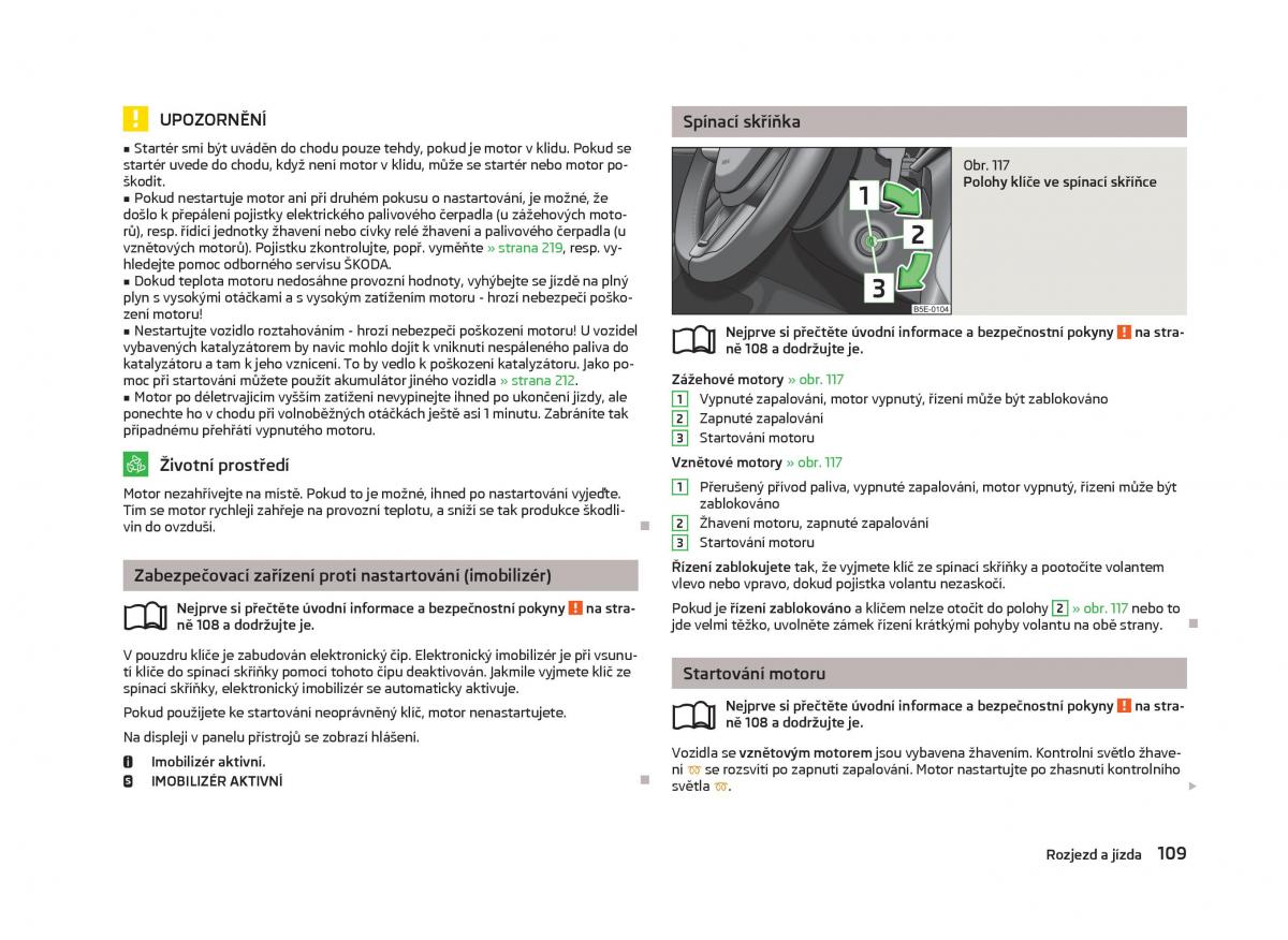 Skoda Octavia III 3 navod k obsludze / page 111