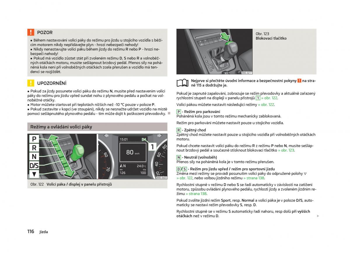 Skoda Octavia III 3 navod k obsludze / page 118