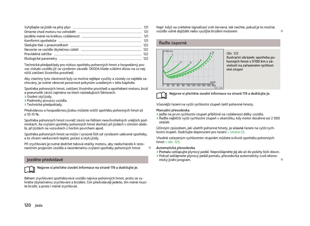 Skoda Octavia III 3 navod k obsludze / page 122