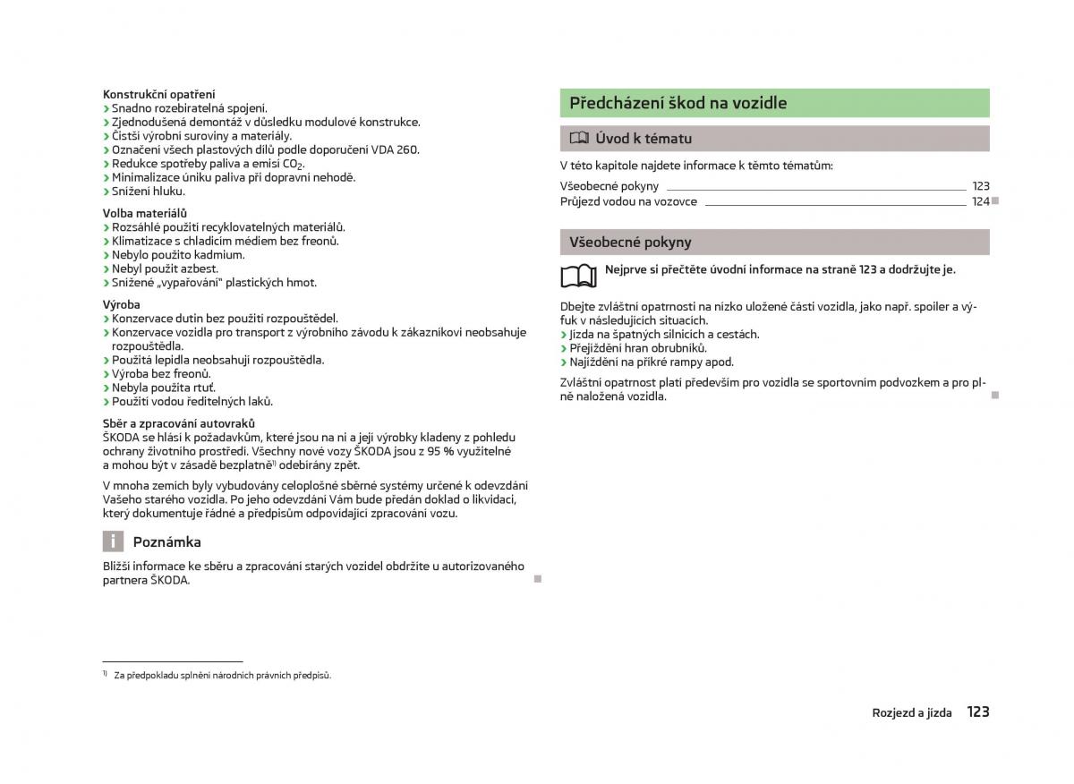 Skoda Octavia III 3 navod k obsludze / page 125