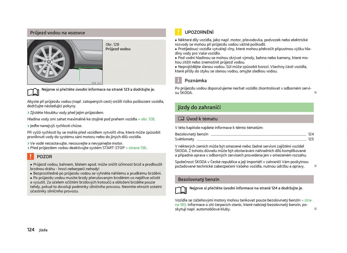 Skoda Octavia III 3 navod k obsludze / page 126