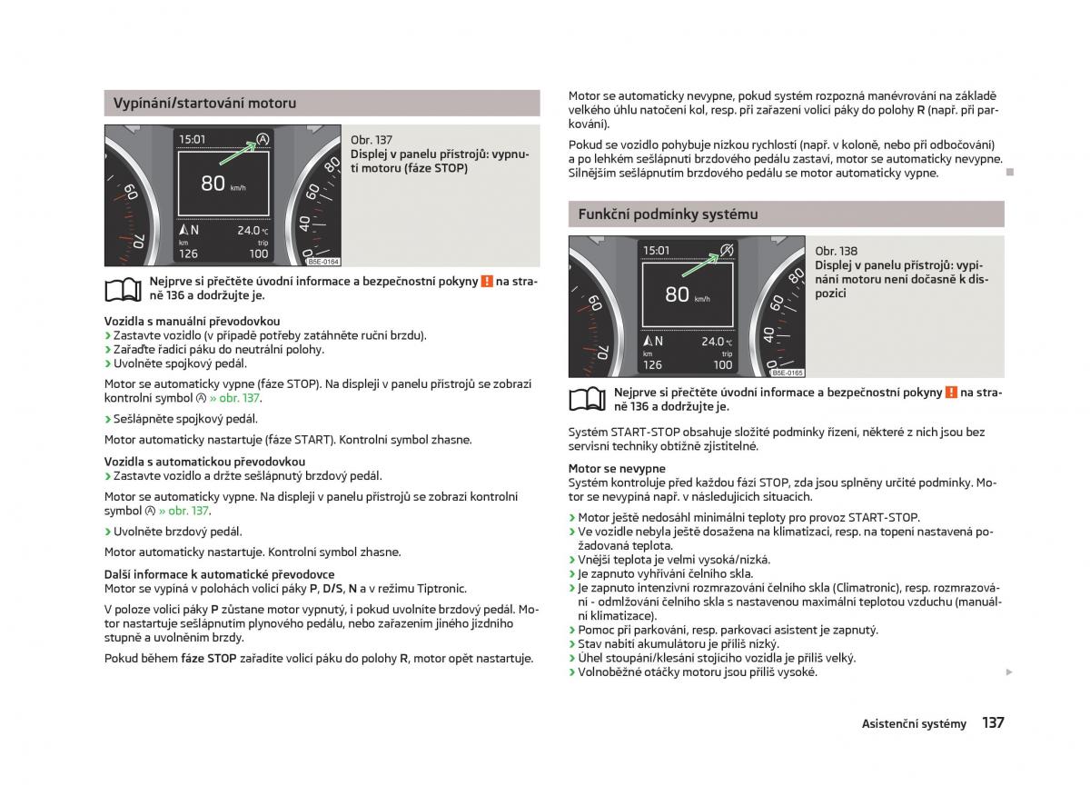 Skoda Octavia III 3 navod k obsludze / page 139