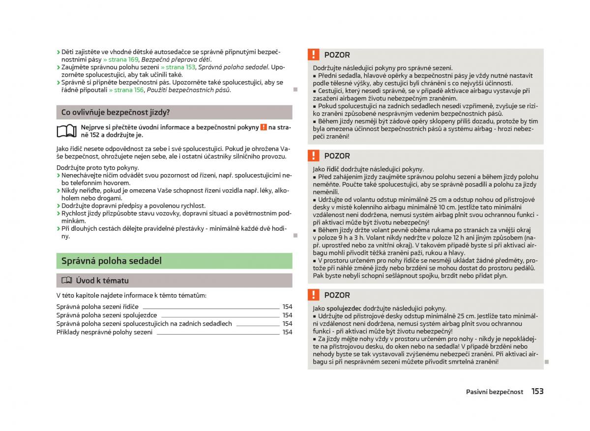 Skoda Octavia III 3 navod k obsludze / page 155