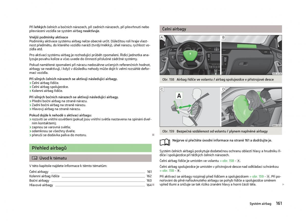 Skoda Octavia III 3 navod k obsludze / page 163