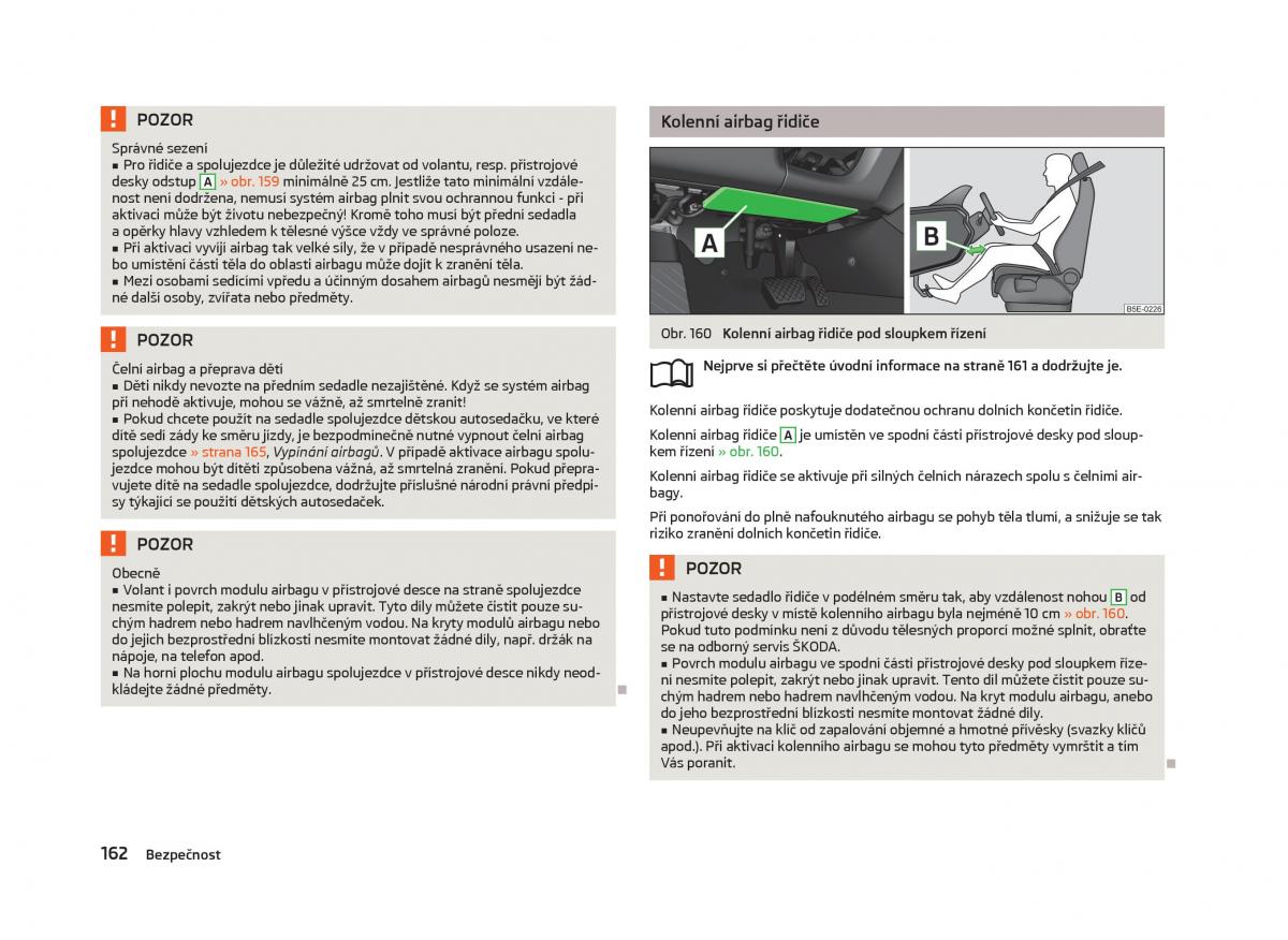 Skoda Octavia III 3 navod k obsludze / page 164