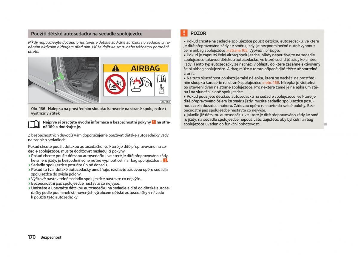 Skoda Octavia III 3 navod k obsludze / page 172