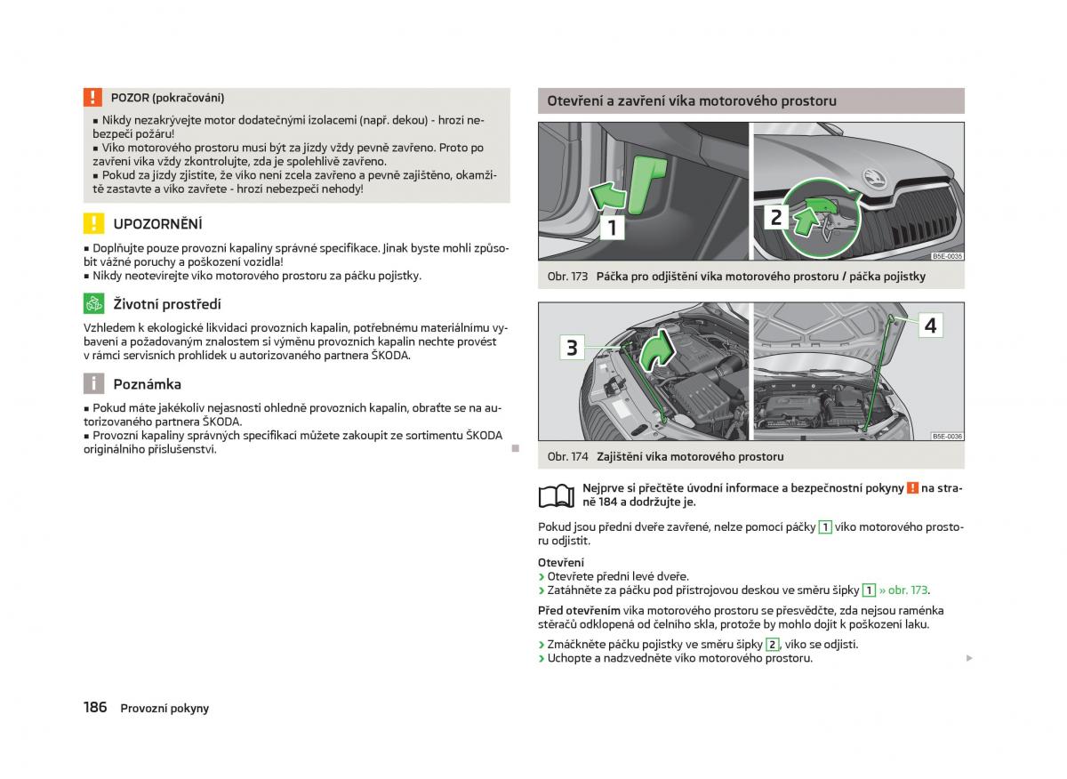 Skoda Octavia III 3 navod k obsludze / page 188