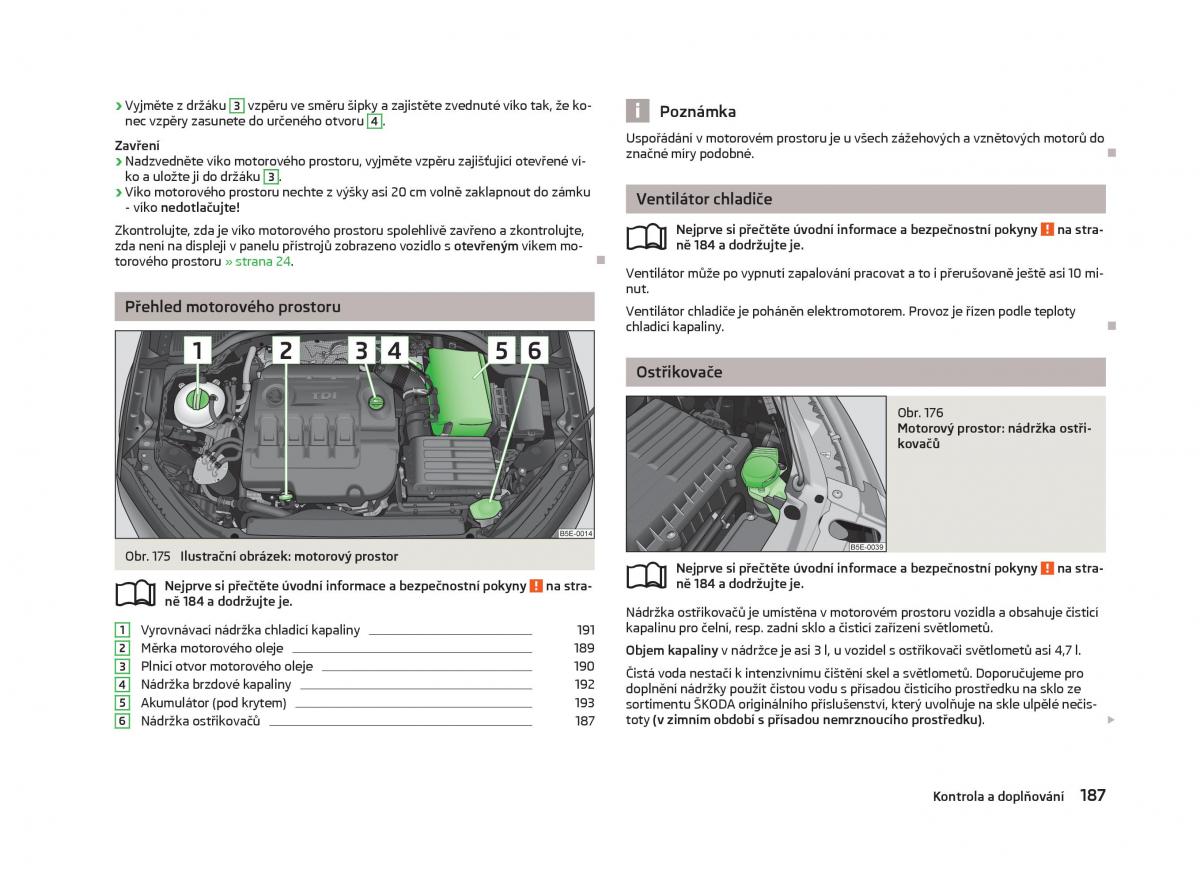 Skoda Octavia III 3 navod k obsludze / page 189