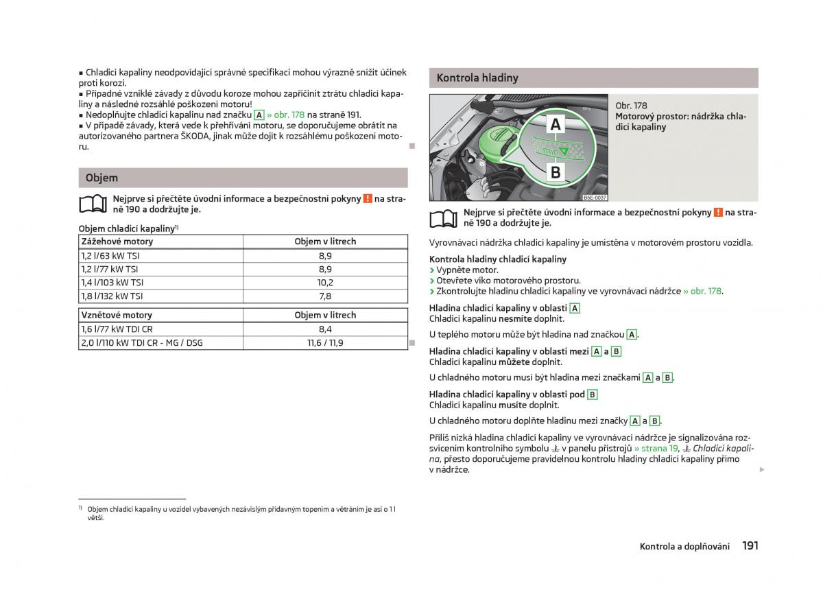 Skoda Octavia III 3 navod k obsludze / page 193