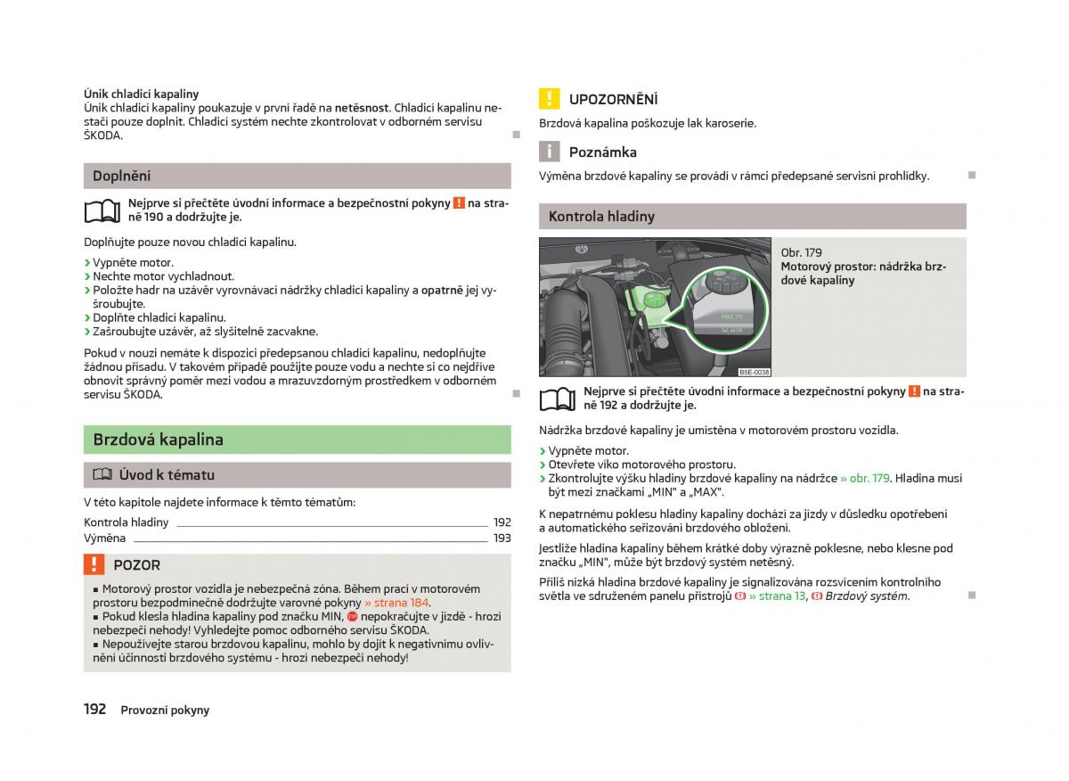 Skoda Octavia III 3 navod k obsludze / page 194