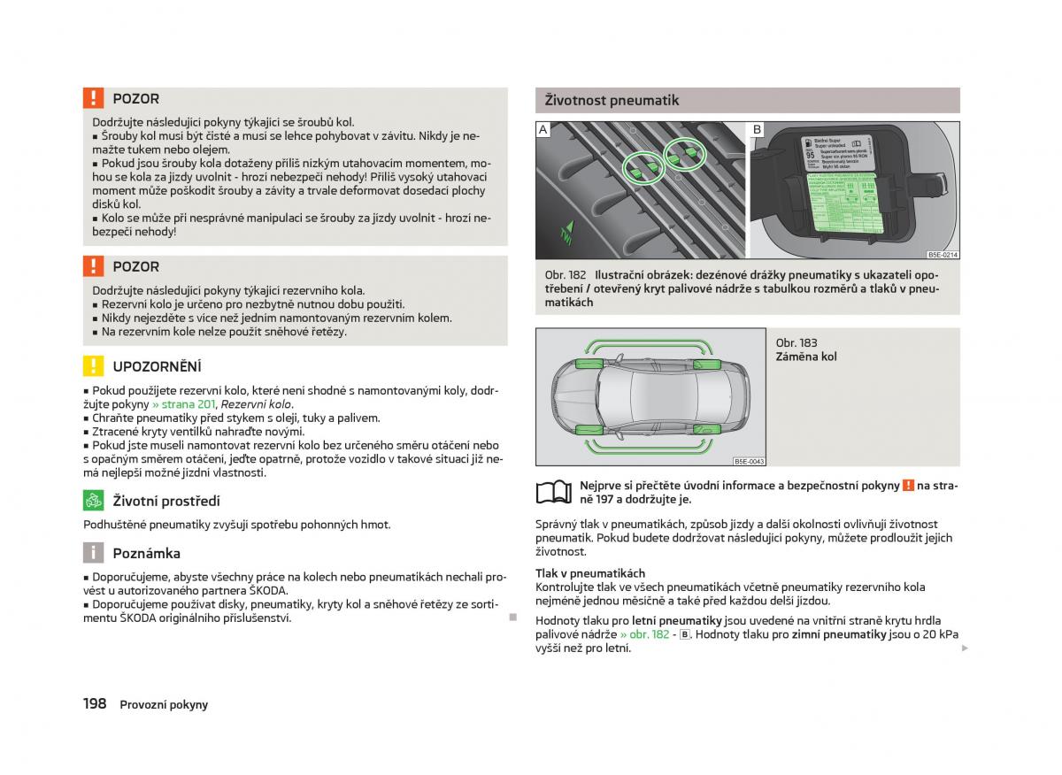 Skoda Octavia III 3 navod k obsludze / page 200