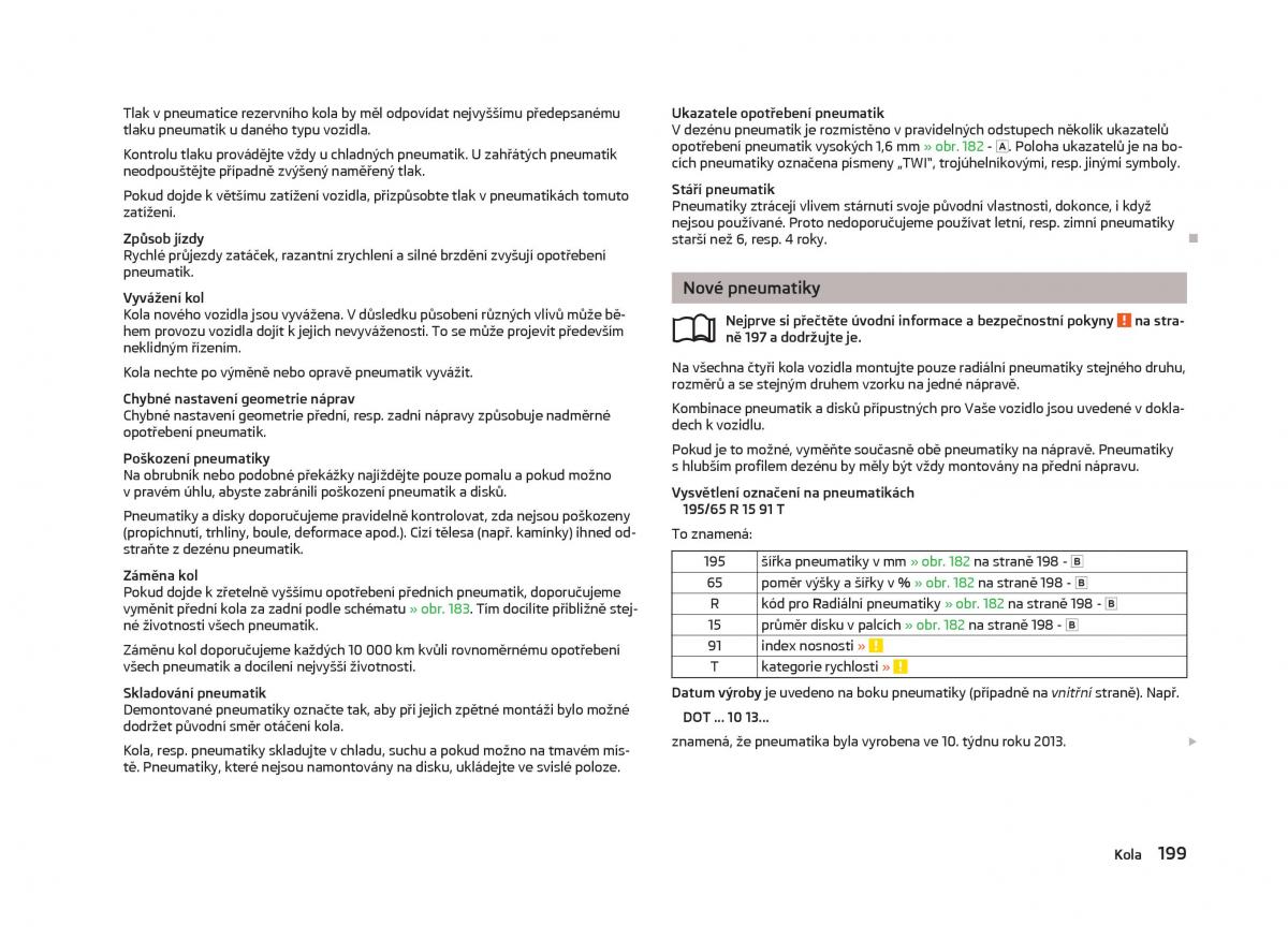 Skoda Octavia III 3 navod k obsludze / page 201