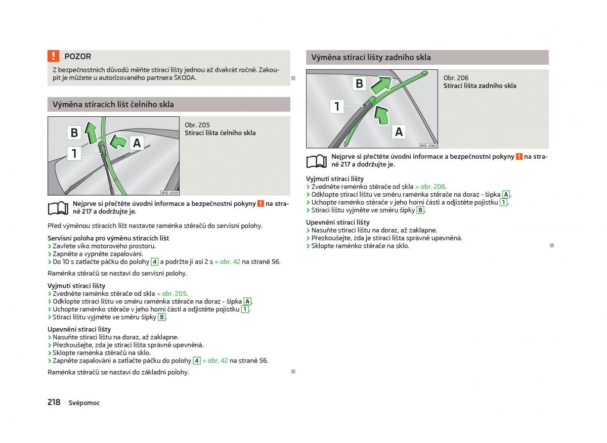 Skoda Octavia III 3 navod k obsludze / page 220