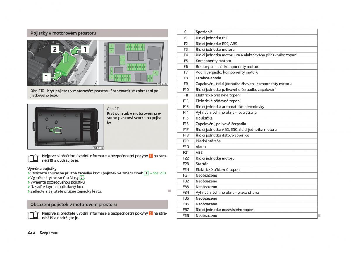 Skoda Octavia III 3 navod k obsludze / page 224