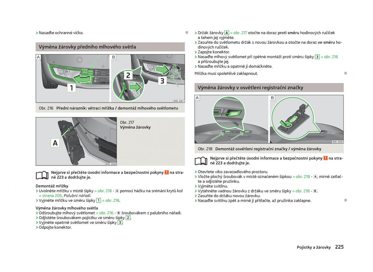 Skoda Octavia III 3 navod k obsludze / page 227