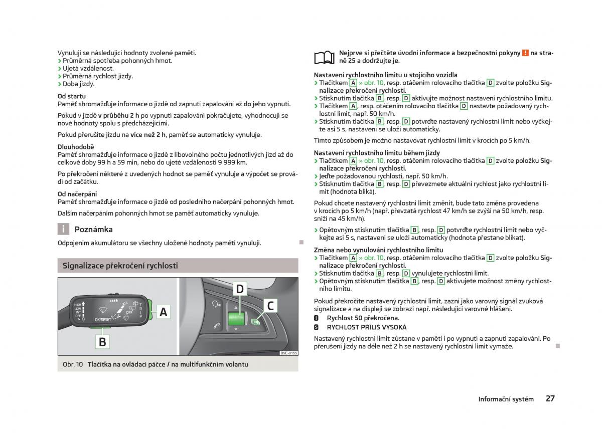 Skoda Octavia III 3 navod k obsludze / page 29