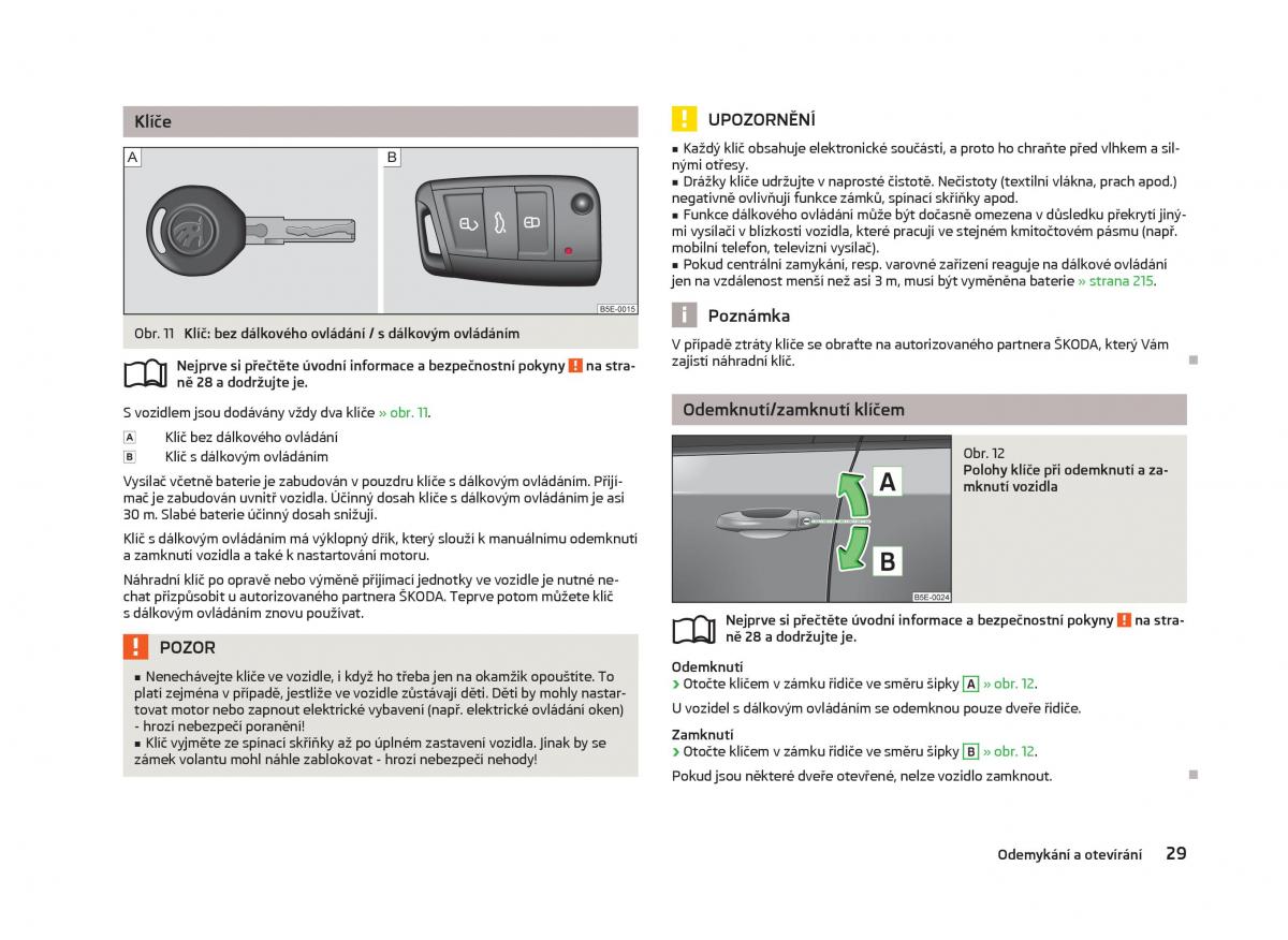 Skoda Octavia III 3 navod k obsludze / page 31