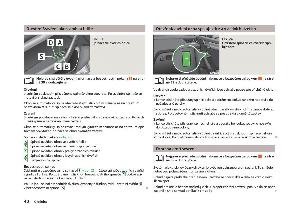 Skoda Octavia III 3 navod k obsludze / page 42