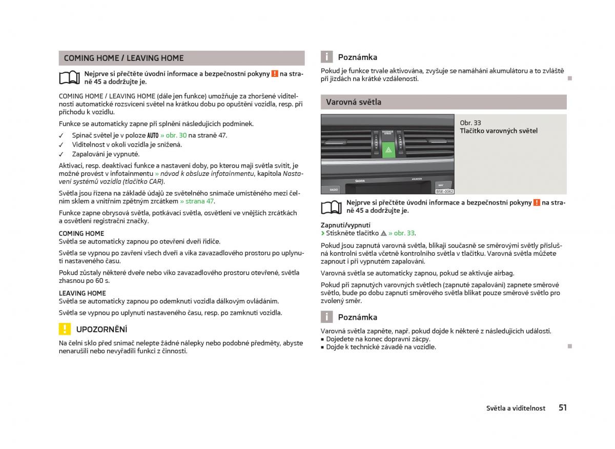 Skoda Octavia III 3 navod k obsludze / page 53