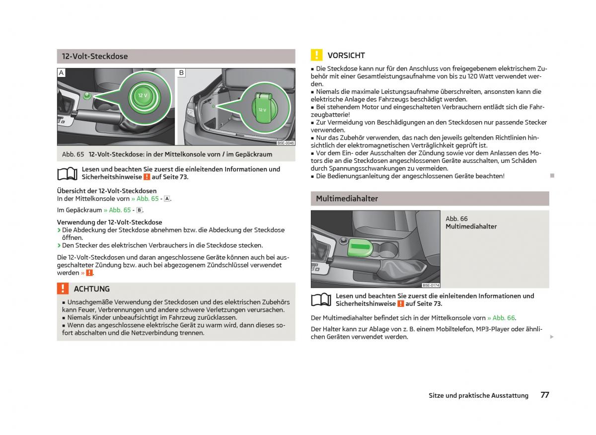 Skoda Octavia III 3 Handbuch / page 79