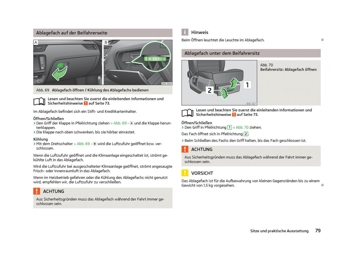 Skoda Octavia III 3 Handbuch / page 81