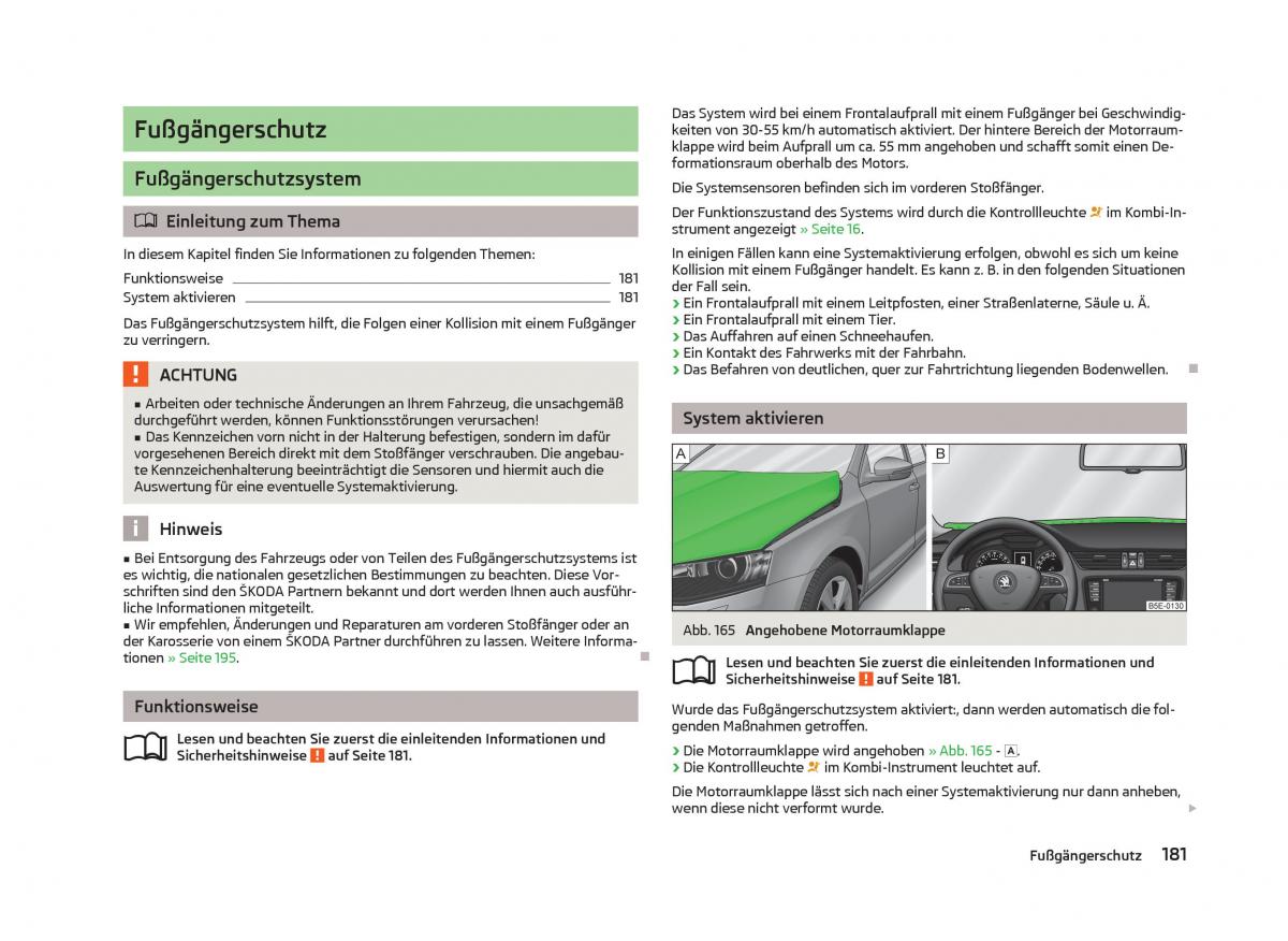 Skoda Octavia III 3 Handbuch / page 183