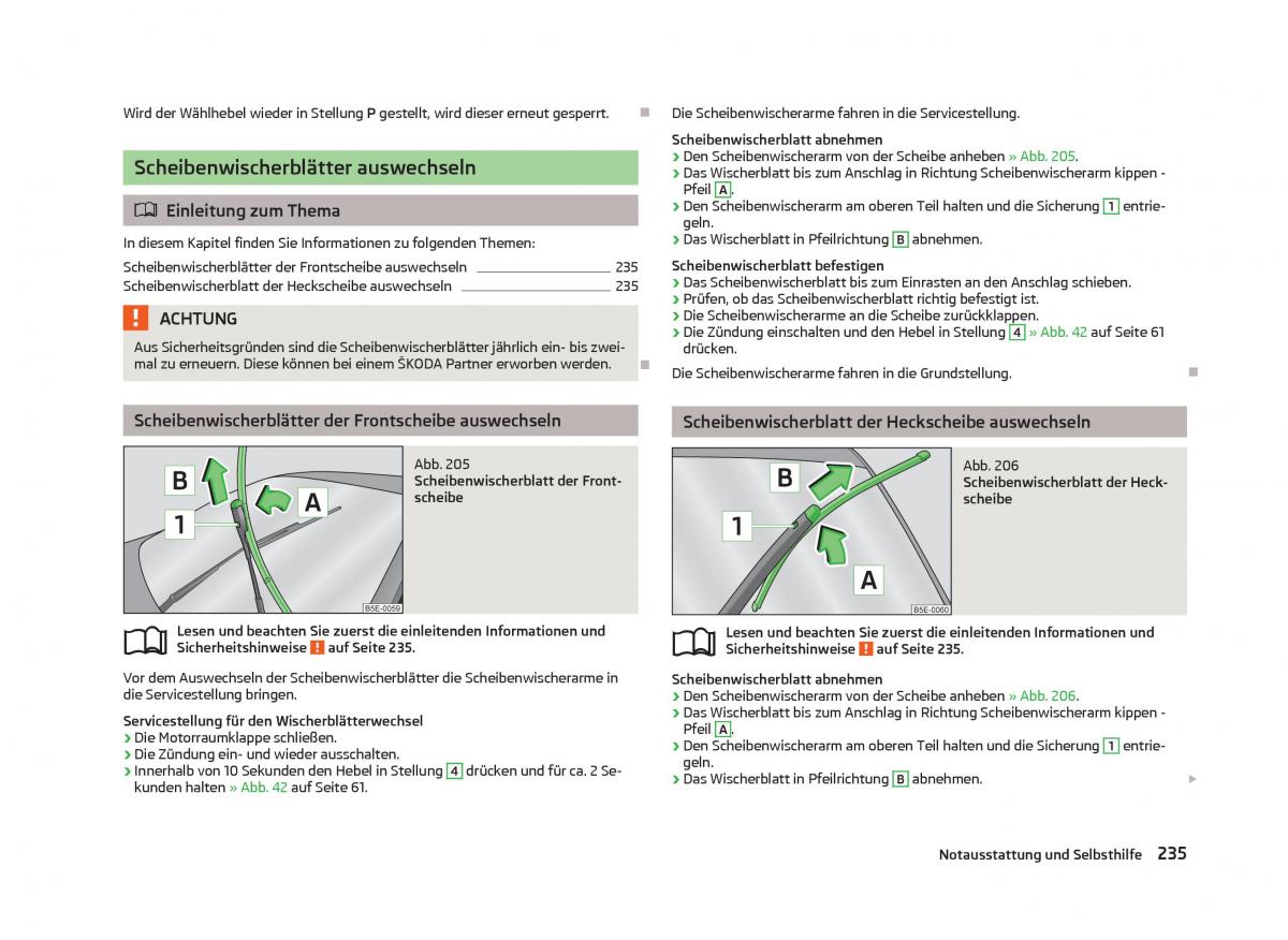 Skoda Octavia III 3 Handbuch / page 237