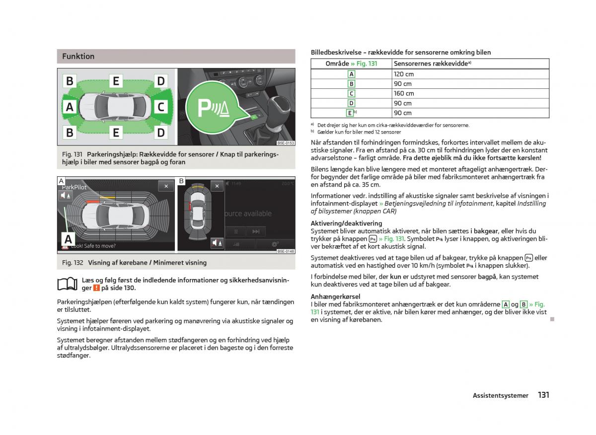 Skoda Octavia III 3 Bilens instruktionsbog / page 133