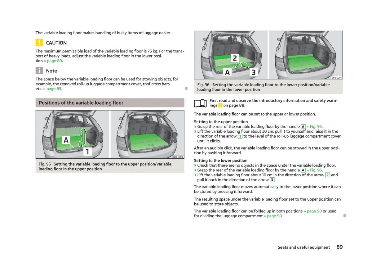 Skoda Octavia III 3 owners manual / page 91