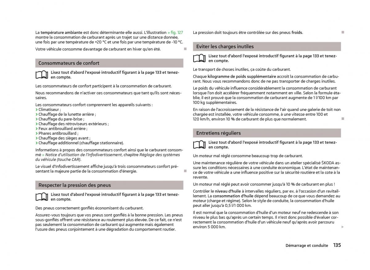 Skoda Octavia III 3 manuel du proprietaire / page 137