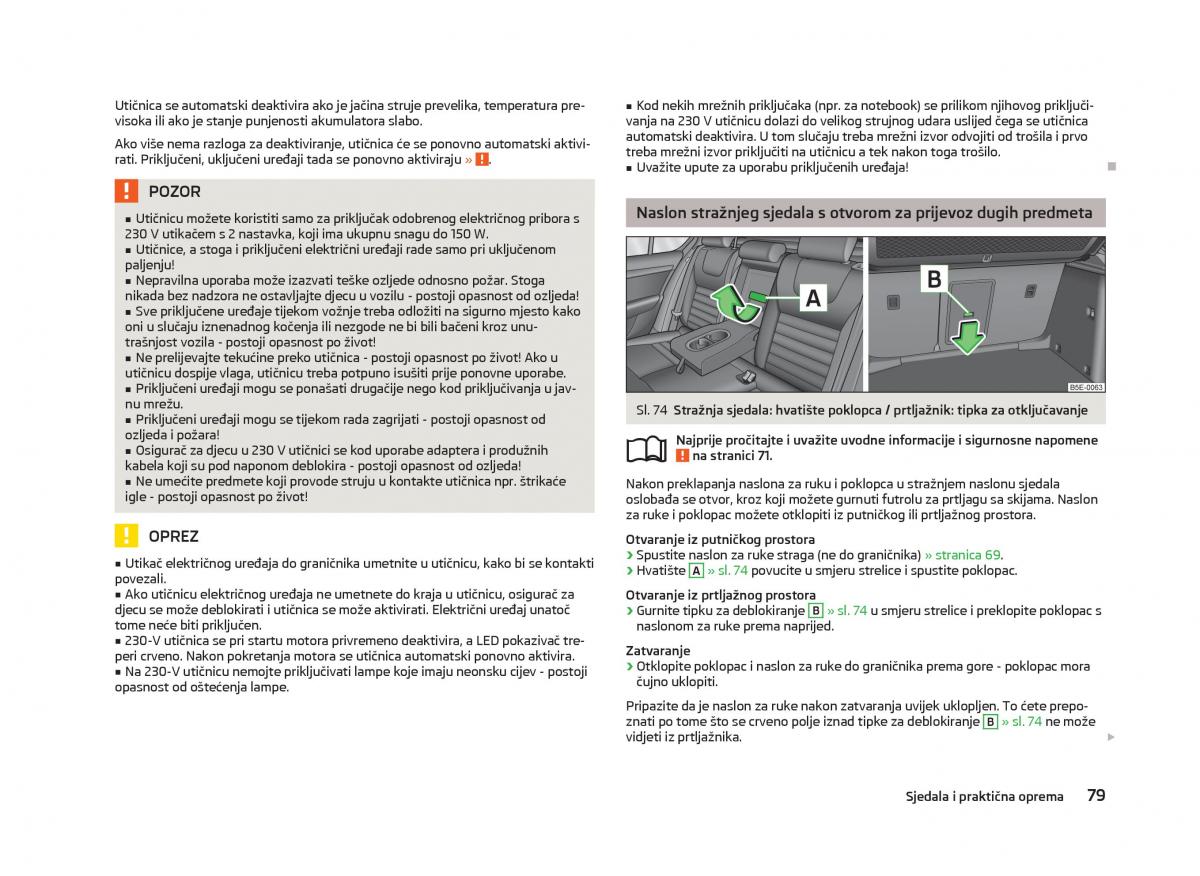 Skoda Octavia III 3 vlasnicko uputstvo / page 81