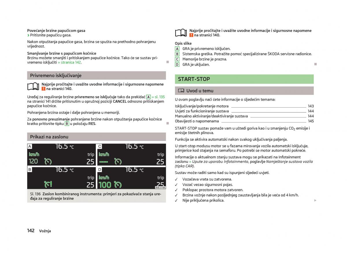 Skoda Octavia III 3 vlasnicko uputstvo / page 144