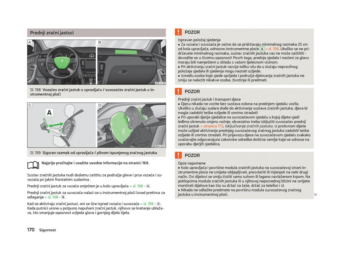 Skoda Octavia III 3 vlasnicko uputstvo / page 172