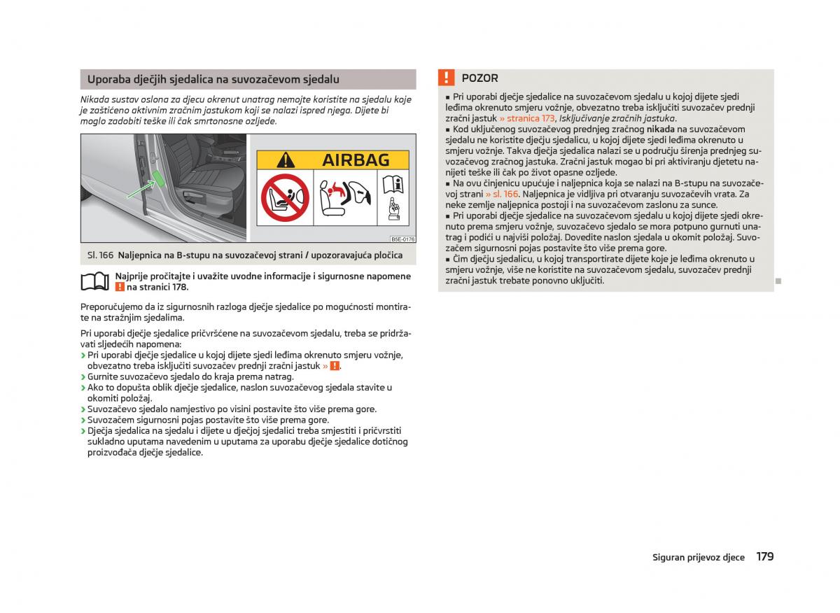 Skoda Octavia III 3 vlasnicko uputstvo / page 181