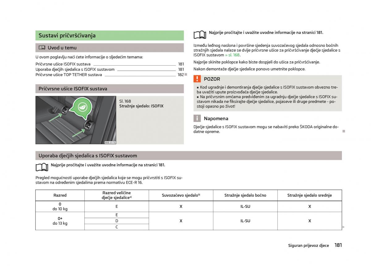 Skoda Octavia III 3 vlasnicko uputstvo / page 183