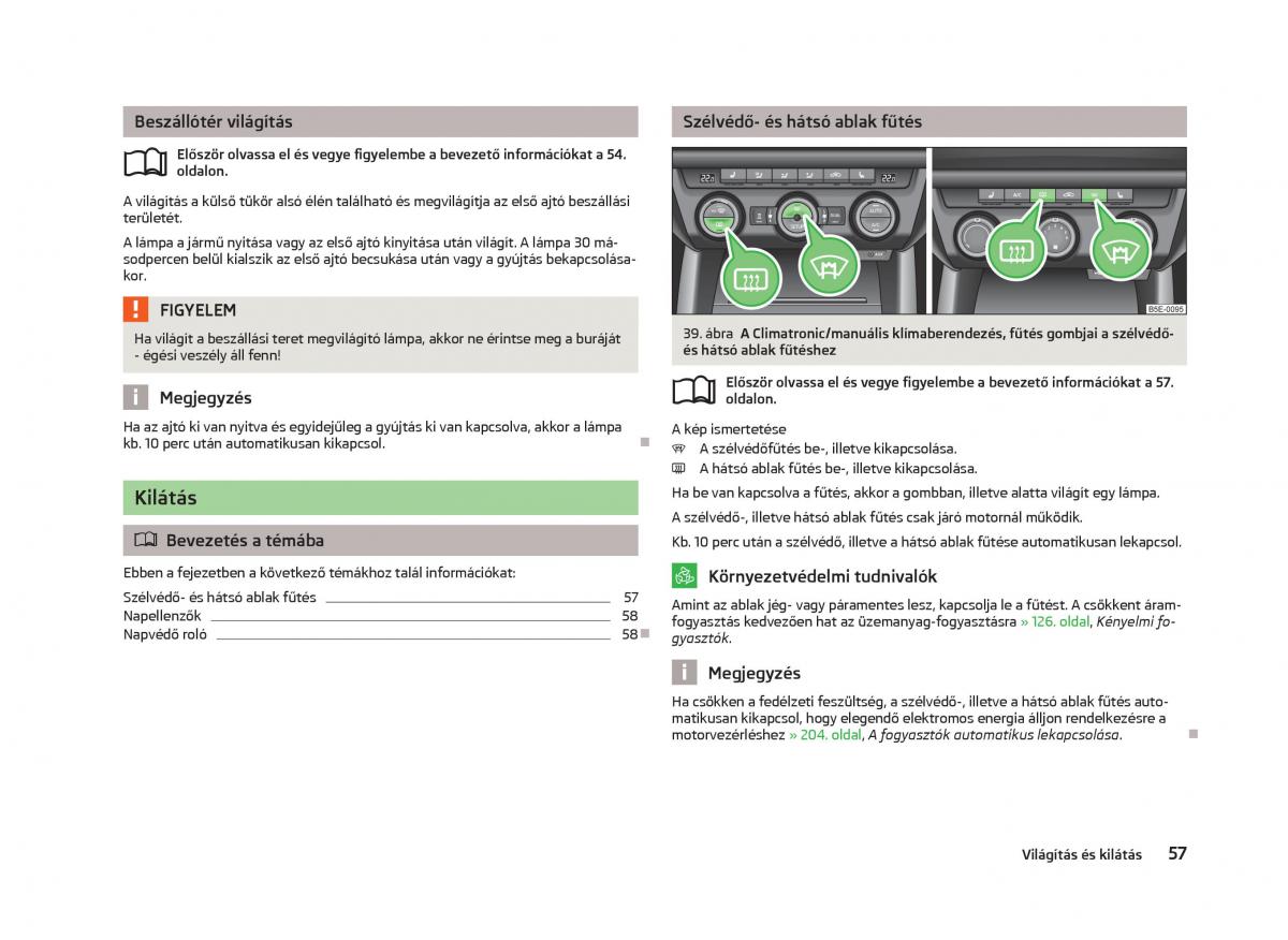 Skoda Octavia III 3 Kezelesi utmutato / page 59