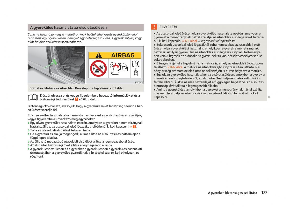 Skoda Octavia III 3 Kezelesi utmutato / page 179