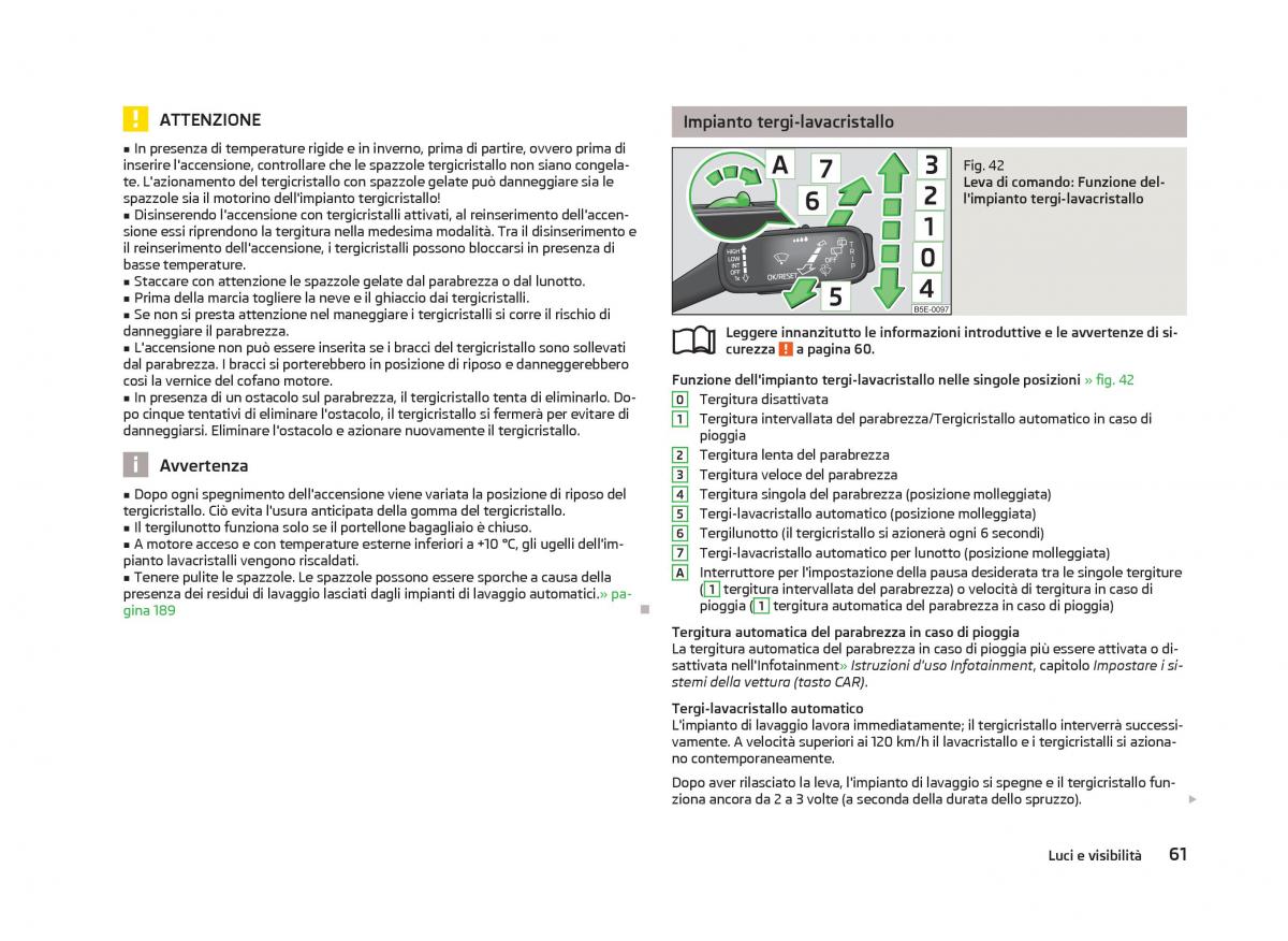 Skoda Octavia III 3 manuale del proprietario / page 63