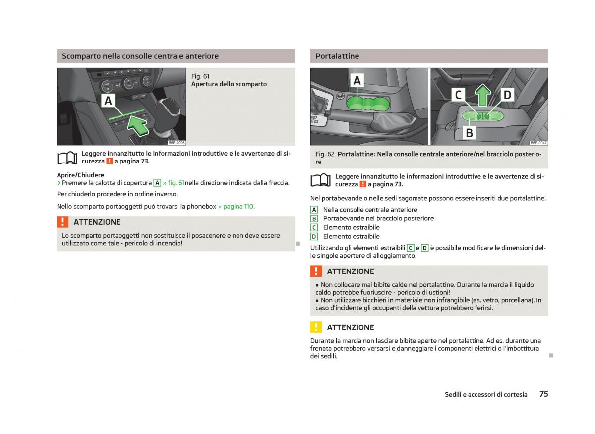 Skoda Octavia III 3 manuale del proprietario / page 77