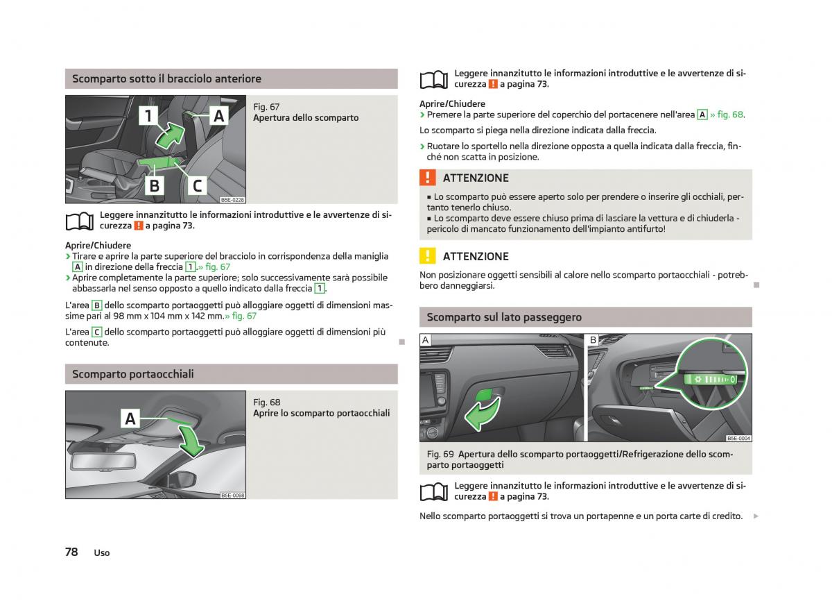 Skoda Octavia III 3 manuale del proprietario / page 80