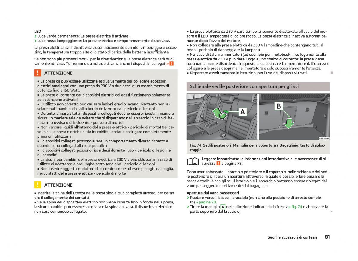 Skoda Octavia III 3 manuale del proprietario / page 83