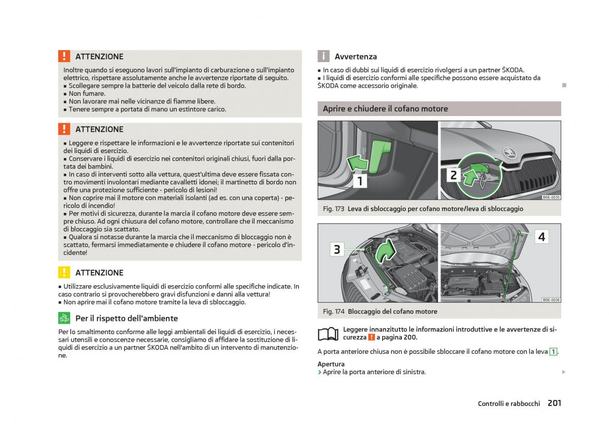 Skoda Octavia III 3 manuale del proprietario / page 203