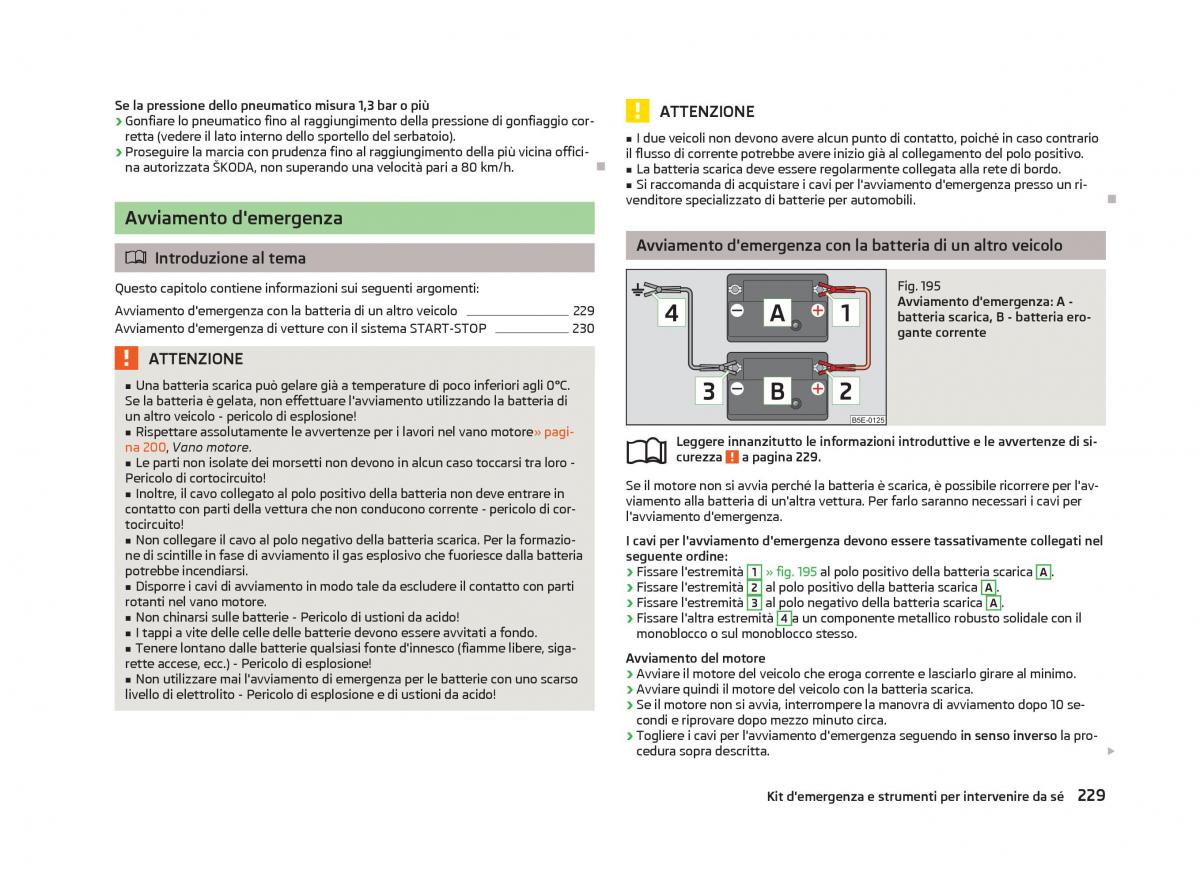 Skoda Octavia III 3 manuale del proprietario / page 231