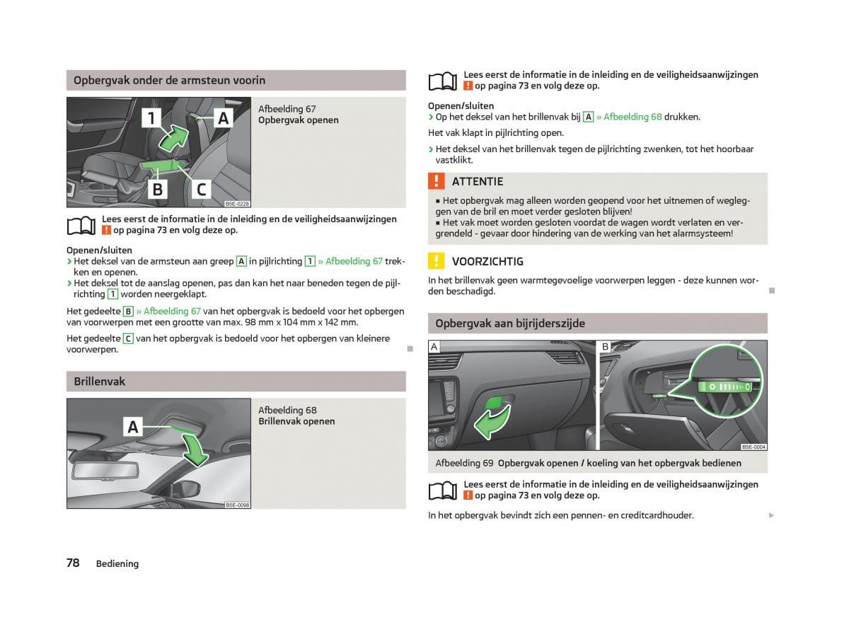 Skoda Octavia III 3 handleiding / page 80