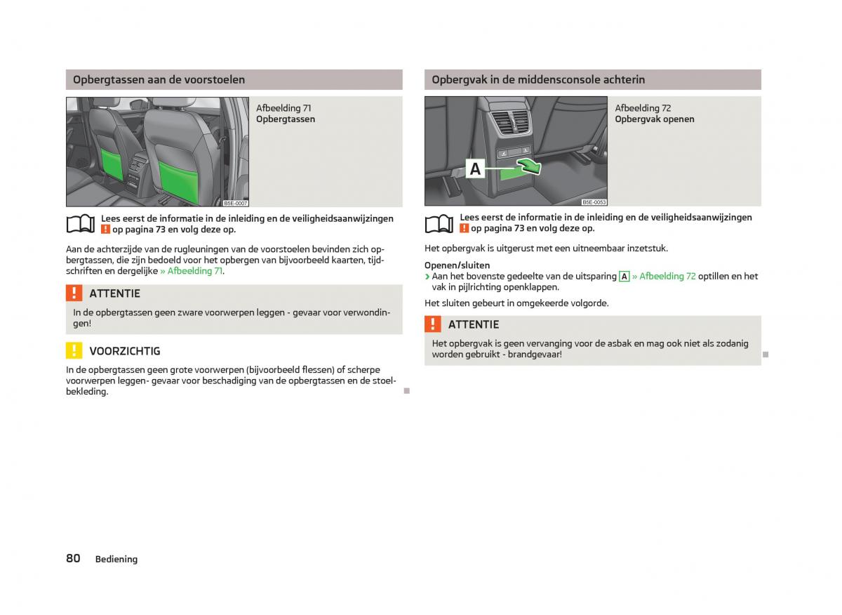 Skoda Octavia III 3 handleiding / page 82